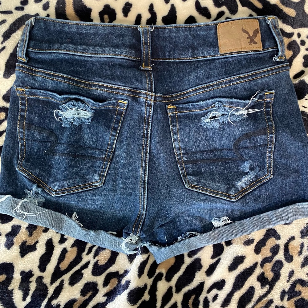 American eagle jean shorts